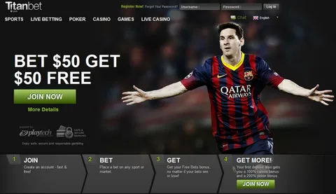 Titan Bet Screenshot Lobby